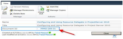 SP Document ID Feature 01