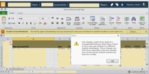 SharePoint Excel Web Services - Unable to Save Workbook Error SharePoint Excel Web Services - Unable to Save Workbook Error